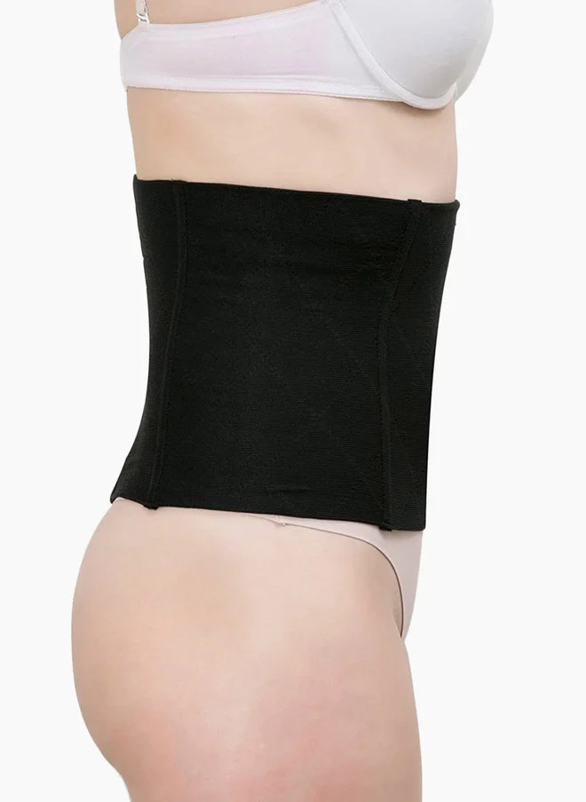 ليس اند مي  Laceandme Women Black Self Design Tummy Shapewear Belt